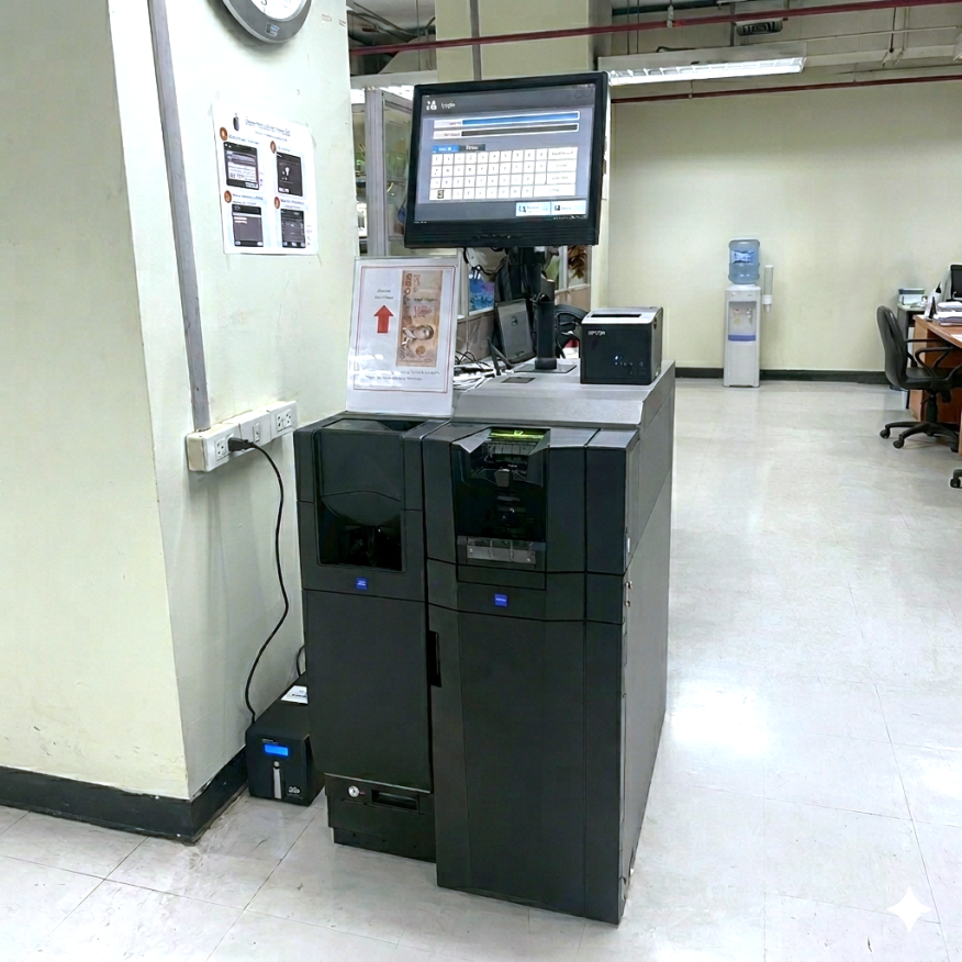เครื่องจัดการเงินสดหลังร้าน Backoffice รุ่น -CI-50